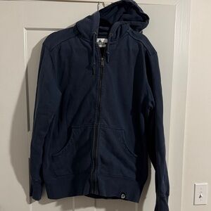 American Giant Navy Hoodie